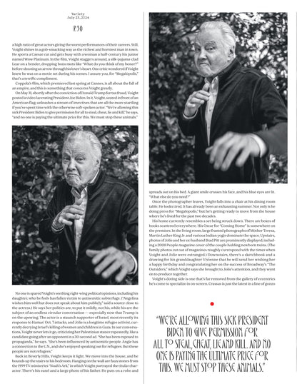 Variety - 24.07.23 Edition: Jon Voight Lets Loose On His Career, Politics & Relationship With Daughter Angelina Jolie, 2024 Emmy Nominations, Strikes In Paris, Kevin Feige Reflects On His Role & More!