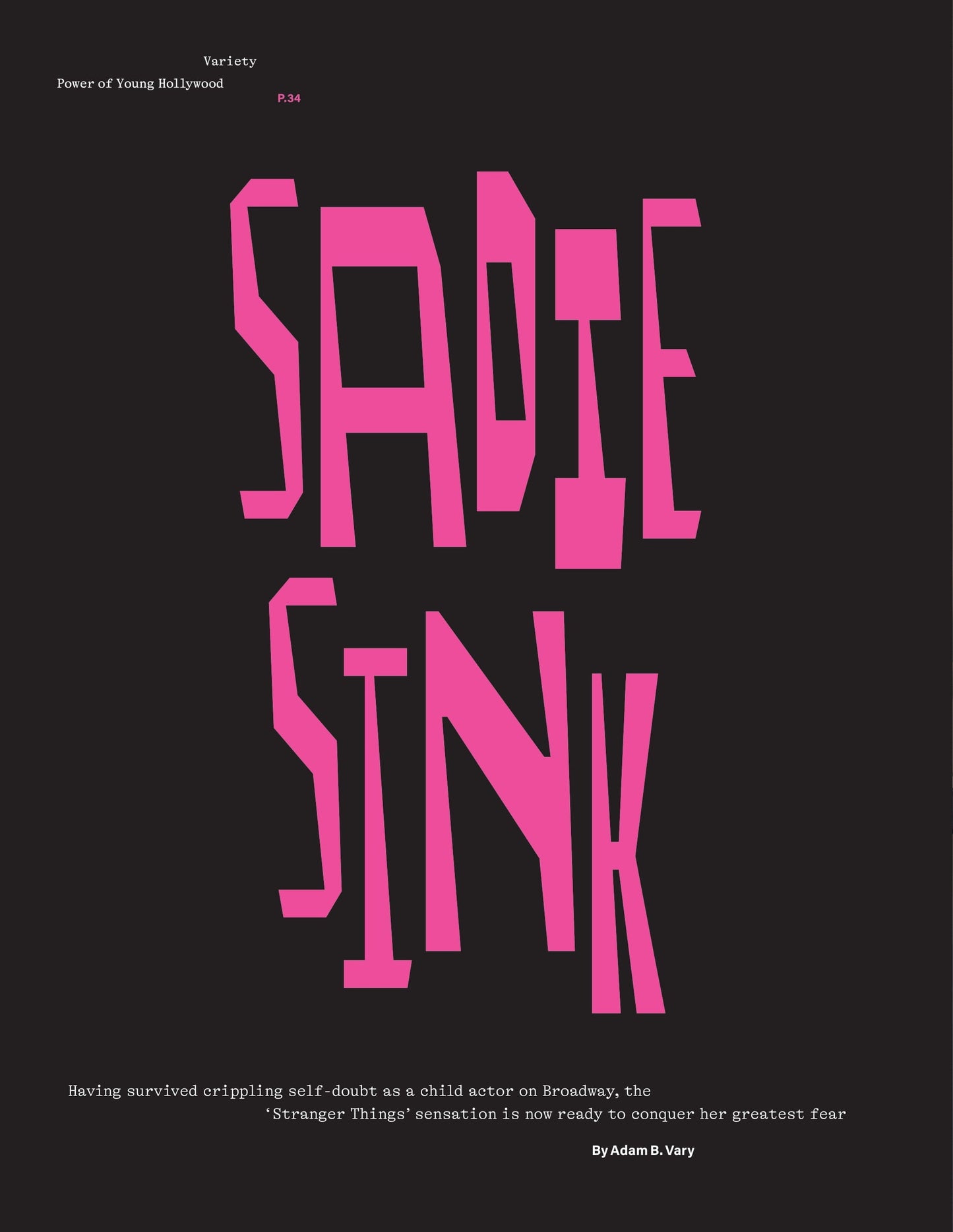 Variety - 24.08.07 Edition: Power Of Young Hollywood Featuring Sabrina Carpenter, Sadie Sink & Marcello Hernández, Daisey Edgar-Jones Joins A-list Actresses, Ariana Grande & Tom Cruise At The Olympics