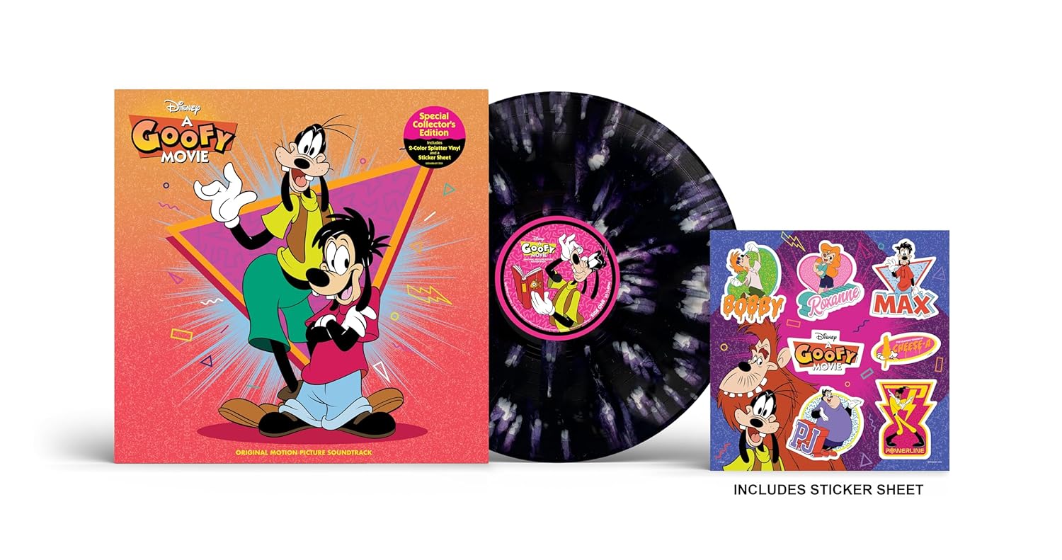 A Goofy Movie (Original Motion Picture Soundtrack) (White Splatter VINYL) Vinyl Record