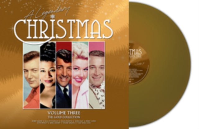 A Legendary Christmas, Volume Three: The Gold Collection (180g Gold Vinyl Import) Vinyl Record
