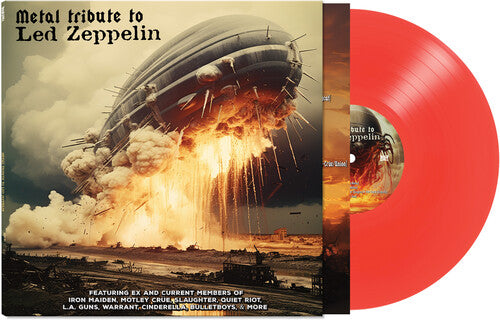 Various Artists - A Metal Tribute To Led Zeppelin (Colored Vinyl, Red) Vinyl Record