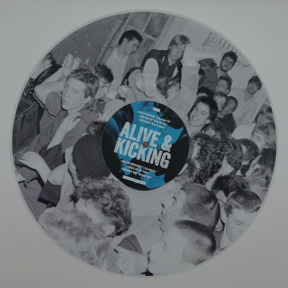 Various Artists - Alive & Kicking [Clear W/ Uv Print B-Side] [Vinyl] Vinyl Record