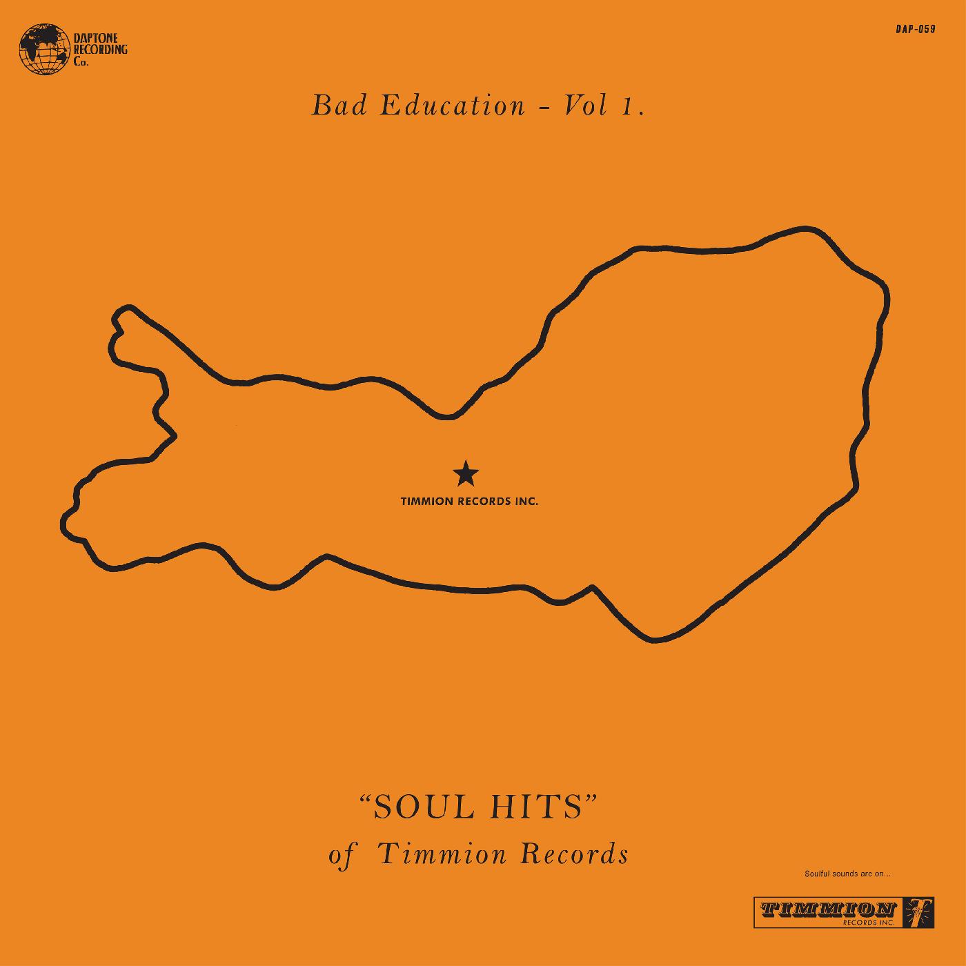 Bad Education, Vol. 1: The Soul Hits of Timmion Records Music CD