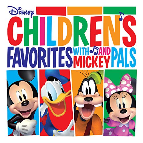 Children's Favorites with Mickey and Pals [LP] [Red] Vinyl Record