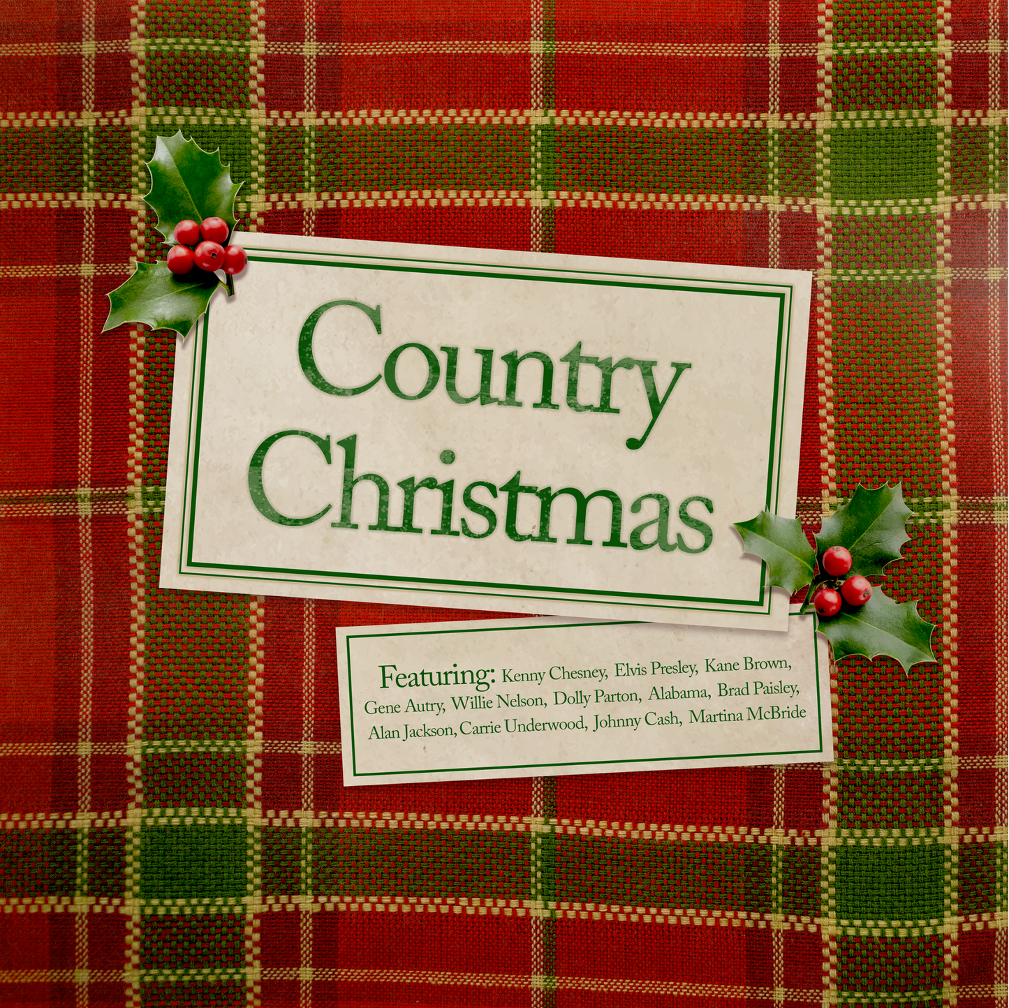 PRE-ORDER Various Artists - Country Christmas [Tree Color Vinyl] Vinyl Record