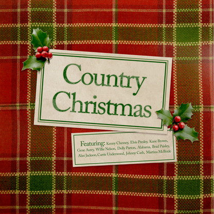 PRE-ORDER Various Artists - Country Christmas [Tree Color Vinyl] Vinyl Record