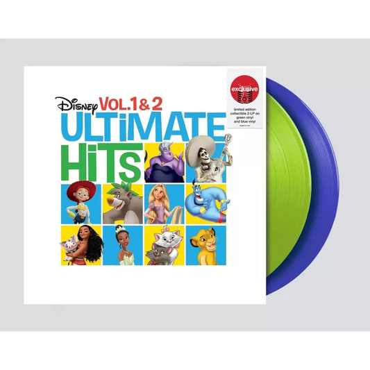 Disney Ultimate Hits Vol.1 & 2 (Limited Edition, Green & Blue Vinyl) (2 Lp's) Vinyl Record