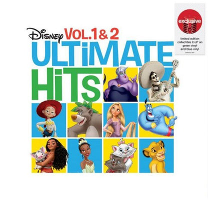 Various Artists - Disney Ultimate Hits Vol.1 & 2 (Limited Edition, Green & Blue Vinyl) (2 Lp's) Vinyl Record