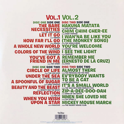 Various Artists - Disney Ultimate Hits Vol.1 & 2 (Limited Edition, Green & Blue Vinyl) (2 Lp's) Vinyl Record