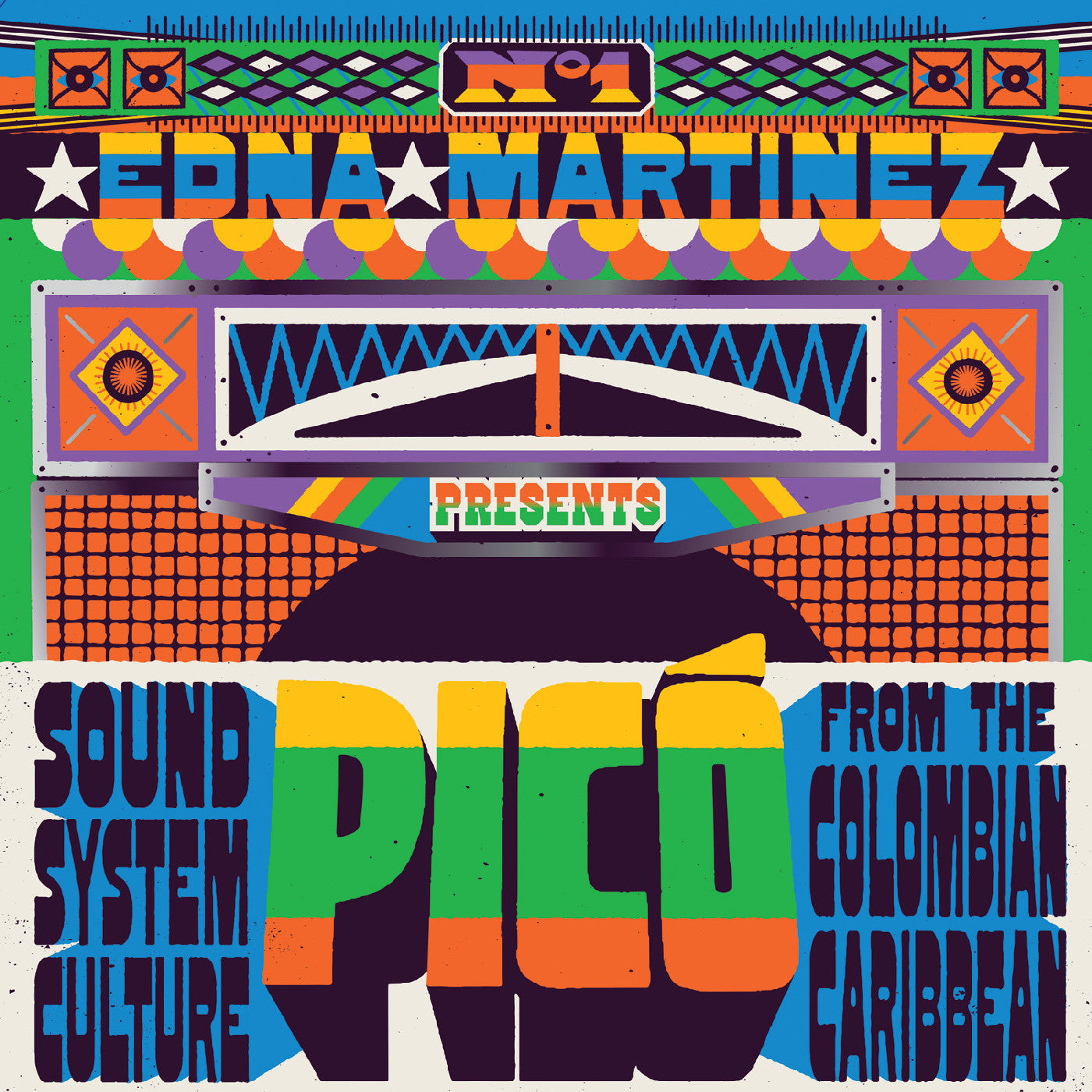 Edna Martinez Presents Picó: Sound System Culture From The Colombian Carribbean [CD] Music CD