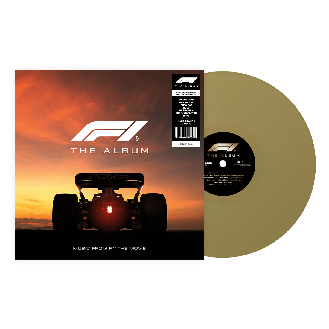 F1 The Album (Gold VINYL) Vinyl Record