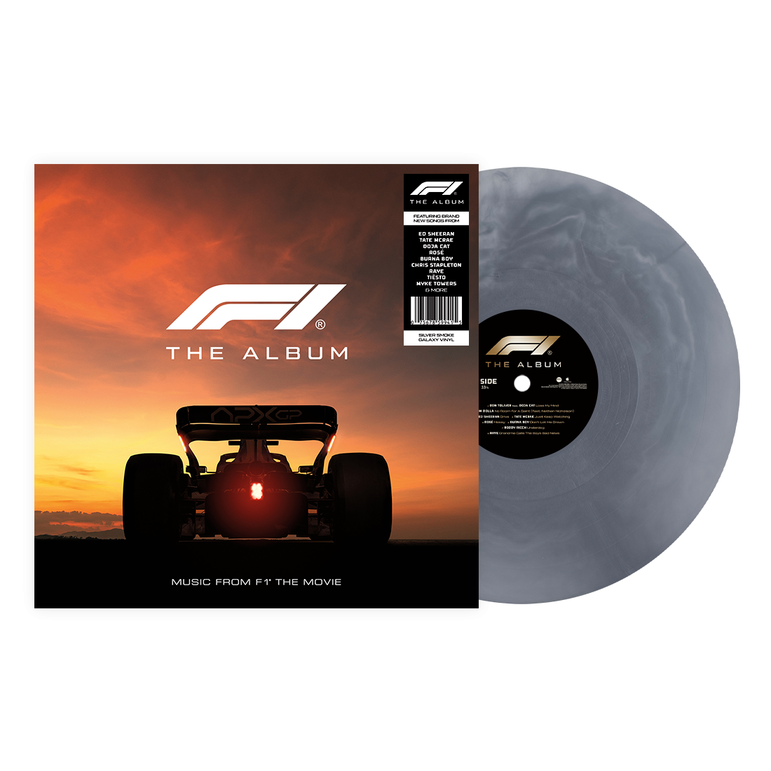 Various Artists - F1 The Album (Indie Exclusive) (Silver Smoke Galaxy Vinyl) Vinyl Record