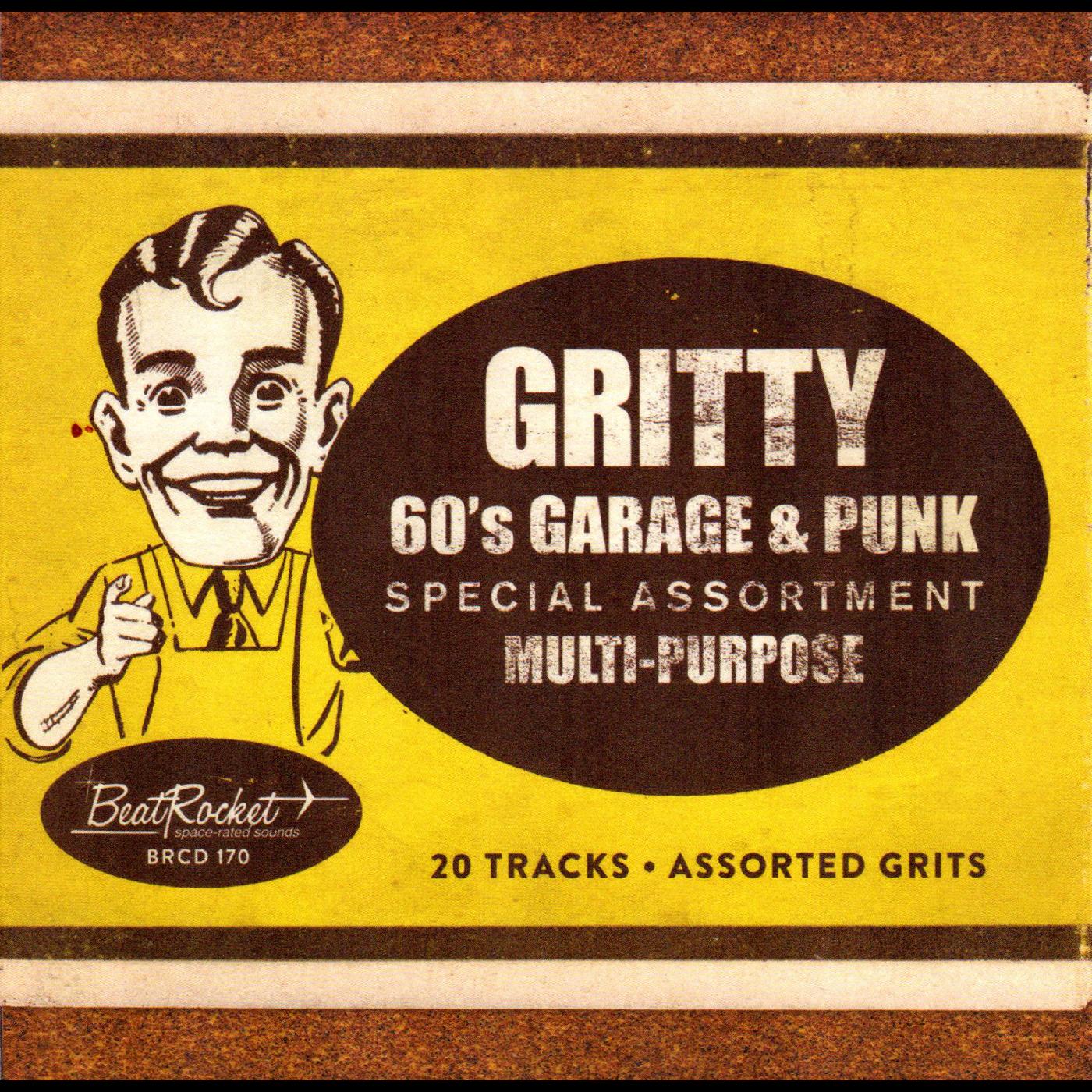 Gritty '60s Garage & Punk Music CD