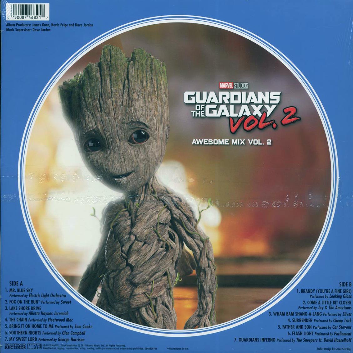 Guardians Of The Galaxy Volume 2: Awesome Mix (Limited Edition, Picture Disc Vinyl)  Vinyl Record