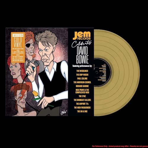 Jem Records Celebrates David Bowie Vinyl Record