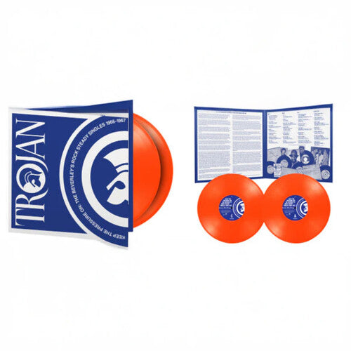 Various Artists - Keep The Pressure On: The Beverley'S Rock Steady Singles 1966 - 1967 (180G) [Orange Vinyl] [2LP] [Vinyl] Vinyl Record