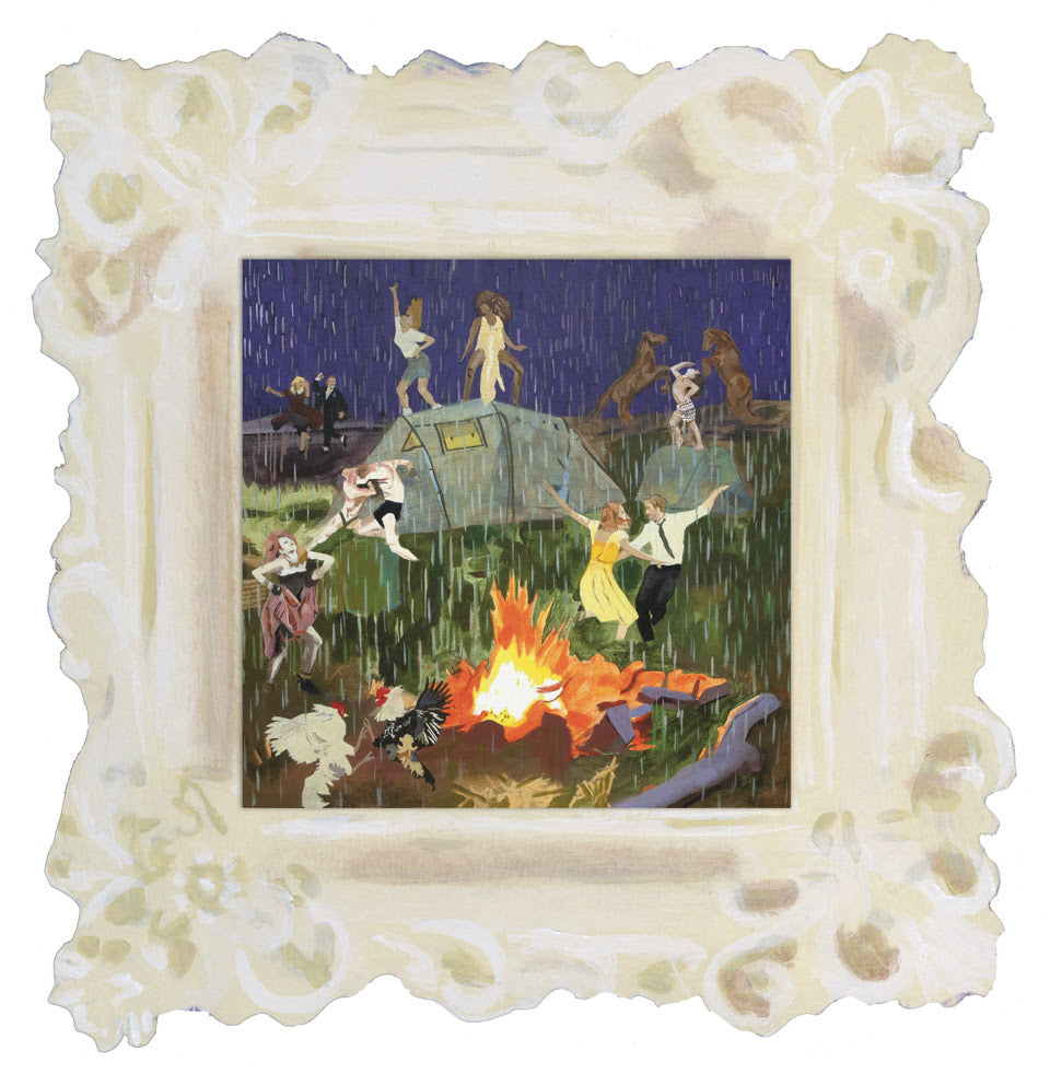 Let'S Go Dancing: Said The Falling Rain To The Open Flame (Exclusive Opaque Bone/Cream Vinyl) [Vinyl] Vinyl Record