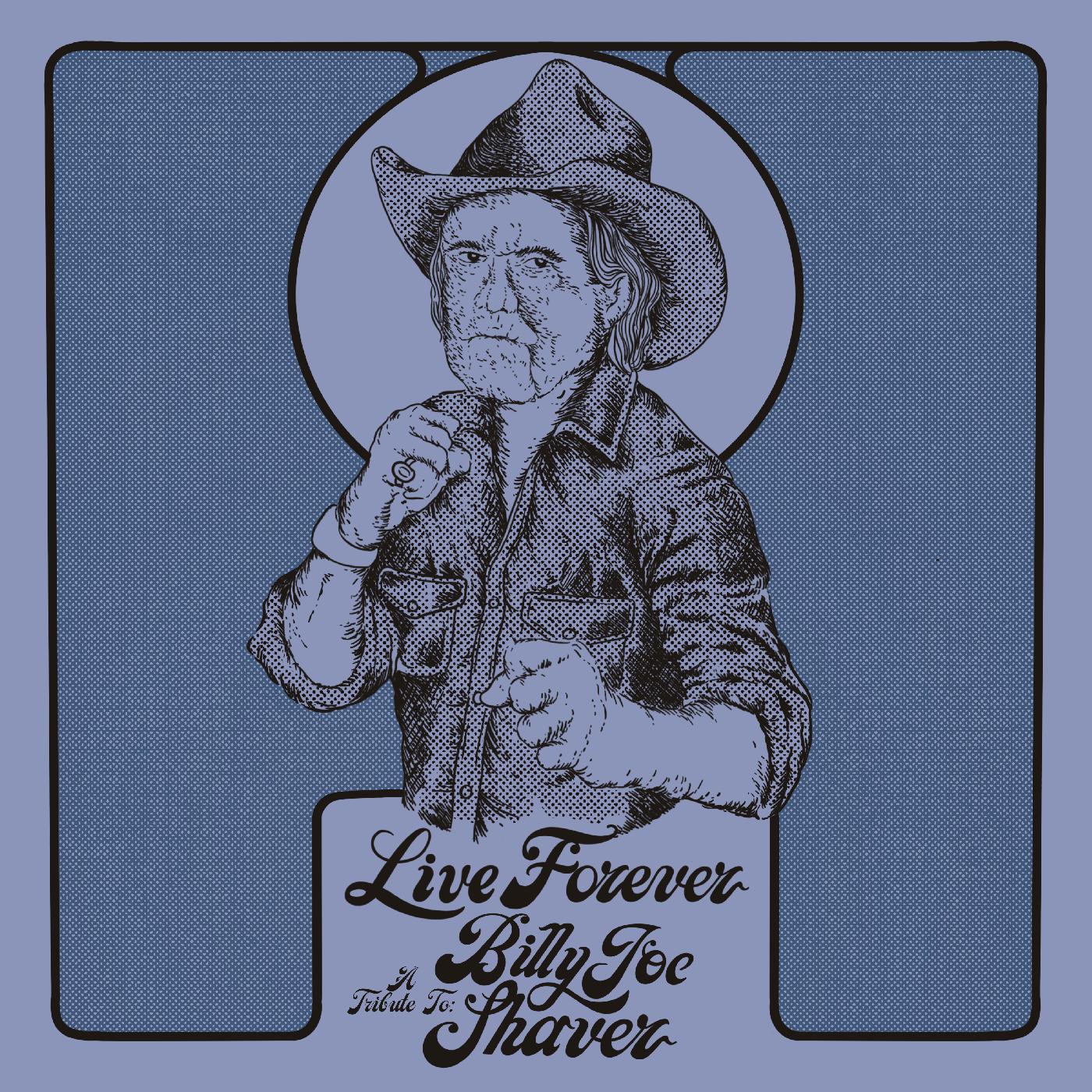 Live Forever: A Tribute To Billy Joe Shaver (Indie Exclusive Diamond Color Vinyl) Vinyl Record