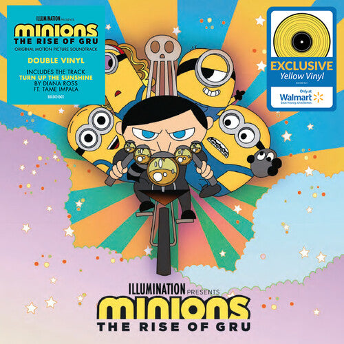 Minions: The Rise Of Gru (2LP Ltd Yellow Vinyl Soundtrack) Vinyl Record