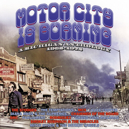 Motor City Is Burning: A Michigan Anthology 1965-1972 [Import] (3 Cd's)  Music CD