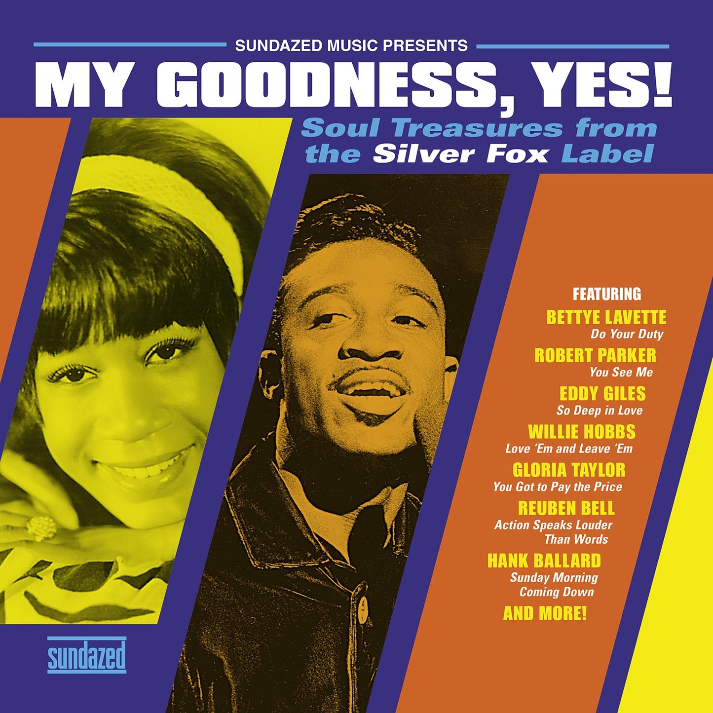 Various Artists - My Goodness, Yes! Soul Treasures From The Silver Fox Label (GOLD VINYL) Vinyl Record