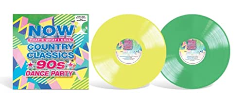 Various Artists - NOW Country Classics: 90’s Dance Party [Lemon & Spring Green 2 LP] Vinyl Record