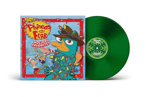 Phineas And Ferb: Holiday Favorites [Translucent Emerald Green Lp] Vinyl Record