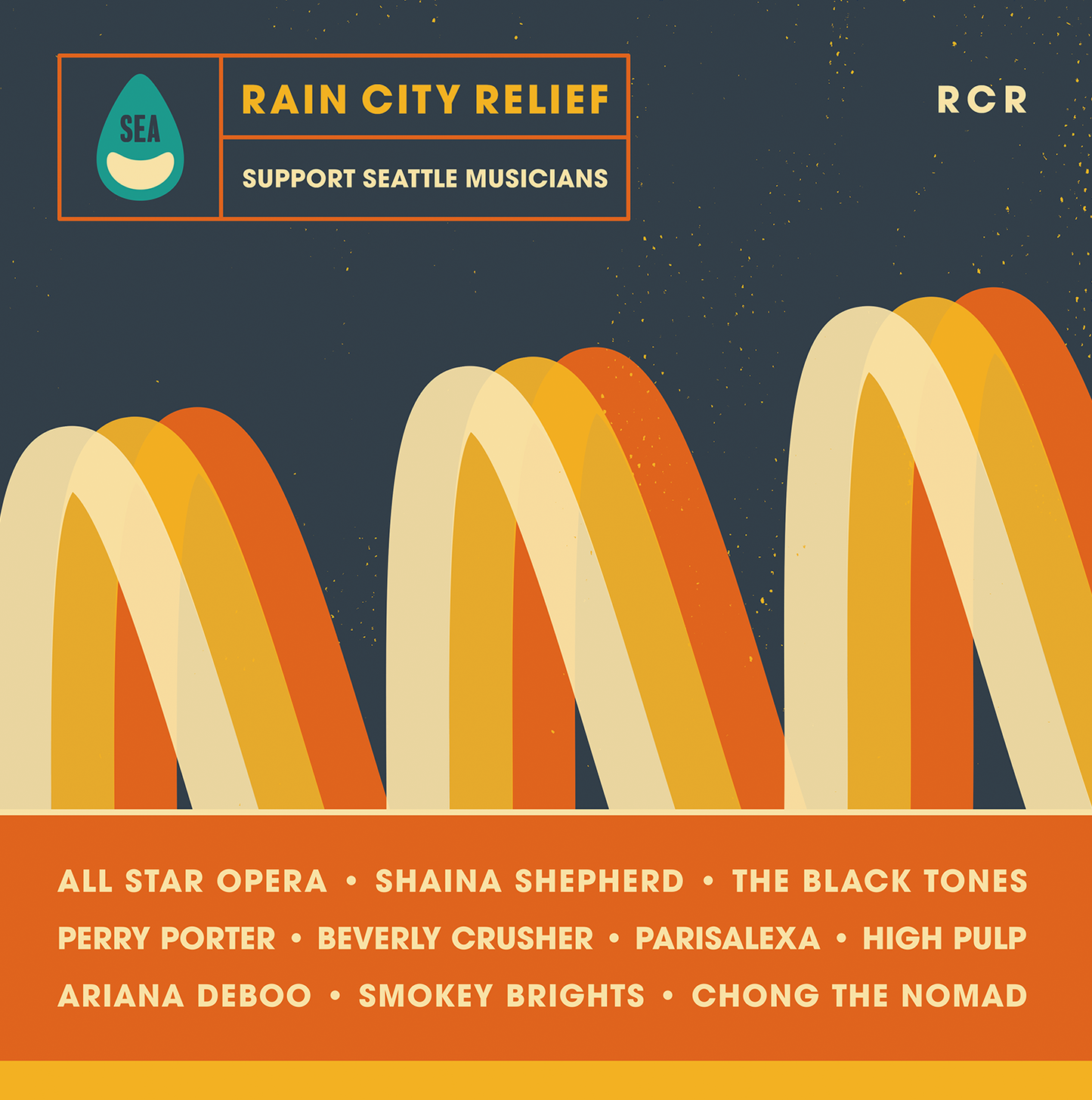 Rain City Relief Vinyl Record
