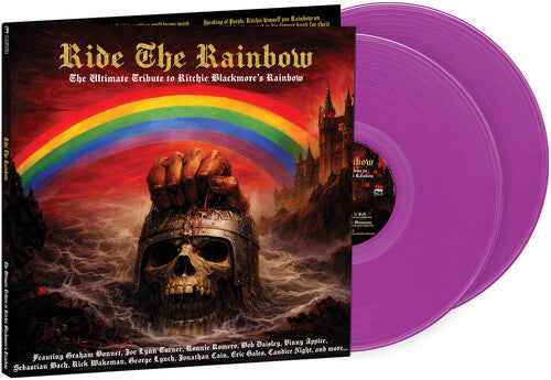 Various Artists - Ride The Rainbow - The Ultimate Tribute To Ritchie Blackmore'S Rainbow [Violet Vinyl] [2LP] [Vinyl] Vinyl Record