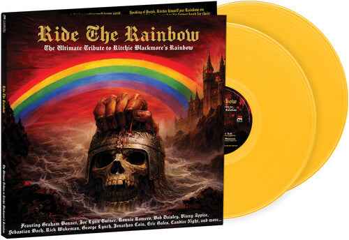 Various Artists - Ride The Rainbow - The Ultimate Tribute To Ritchie Blackmore'S Rainbow [Yellow Vinyl] [2LP] [Vinyl] Vinyl Record