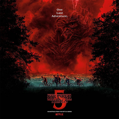 Various Artists - Stranger Things 5: (Soundtrack From The Netflix Series) (Limited Edition, Marble Sea Blue Colored Vinyl) Vinyl Record
