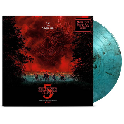 Various Artists - Stranger Things 5: (Soundtrack From The Netflix Series) (Limited Edition, Marble Sea Blue Colored Vinyl) [Vinyl] Vinyl Record