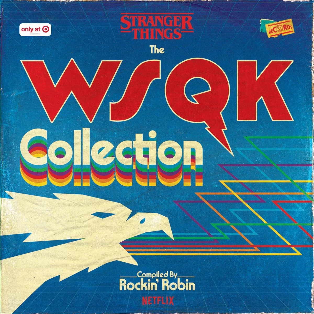 Various Artists - Stranger Things: The WSQK Collection (Limited Edition, Red Colored Vinyl) Vinyl Record