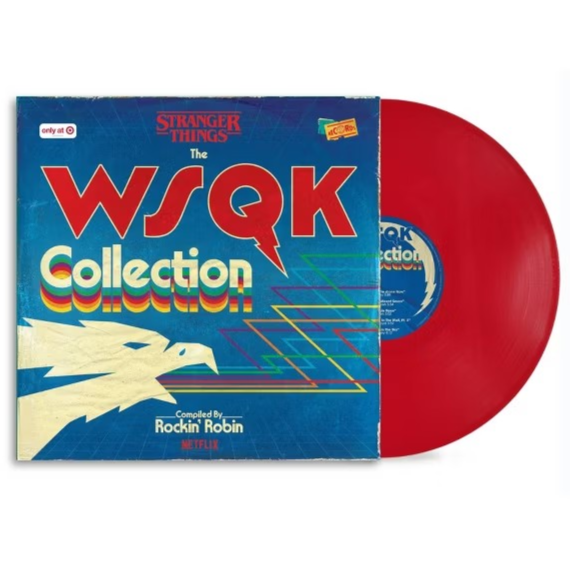 Various Artists - Stranger Things: The WSQK Collection (Limited Edition, Red Colored Vinyl) [Vinyl] Vinyl Record