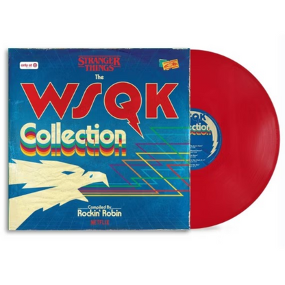 Various Artists - Stranger Things: The WSQK Collection (Limited Edition, Red Colored Vinyl) [Vinyl] Vinyl Record