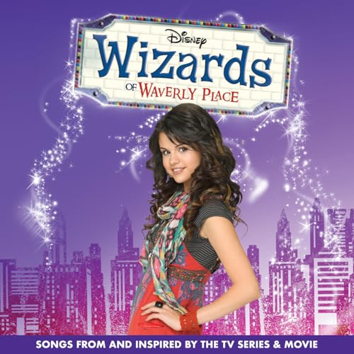 Wizards Of Waverly Place (Songs From And Inspired By The Tv Series & Movie) [Purple/White Swirl Lp] Disney Vinyl Record