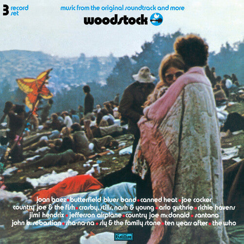 Woodstock Music From The Original Soundtrack And More (3 Lp's) Vinyl Record