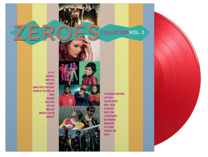 Various Artists - Zeroes Collected Vol. 2 (Limited Edition, 180 Gram Vinyl, Colored Vinyl, Red) [Import] (2 Lp's)  Vinyl Record