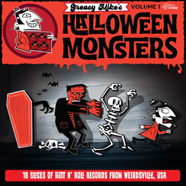 Greasy Mike'S Volume 1: Halloween Monsters Vinyl Record