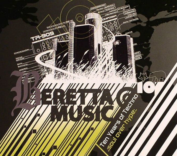 Beretta Music: Ten Years Of Techno 2002 - 2012  Music CD