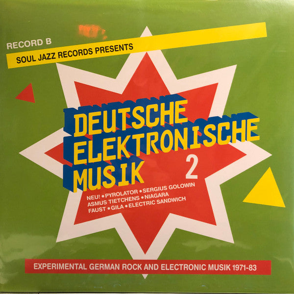 Deutsche Elektronische Musik 2 (Experimental German Rock And Electronic Musik 1971-83) (Record B) Vinyl Record
