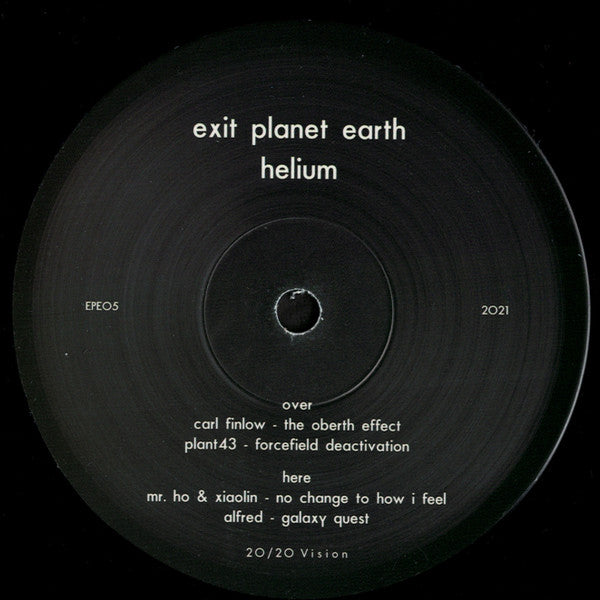 Exit Planet Earth - Helium Vinyl Record