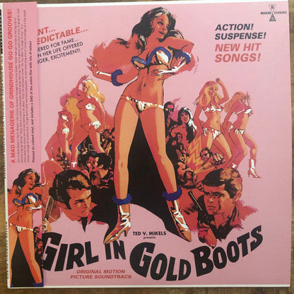 Girl In Gold Boots ~ Original Motion Picture Soundtrack Vinyl Record