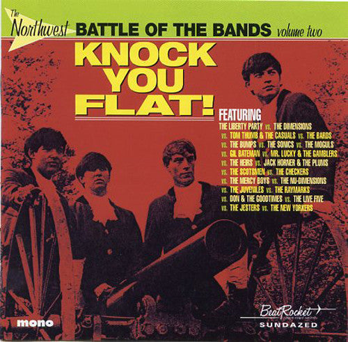 Knock You Flat! (The Northwest Battle Of The Bands Volume Two) Vinyl Record
