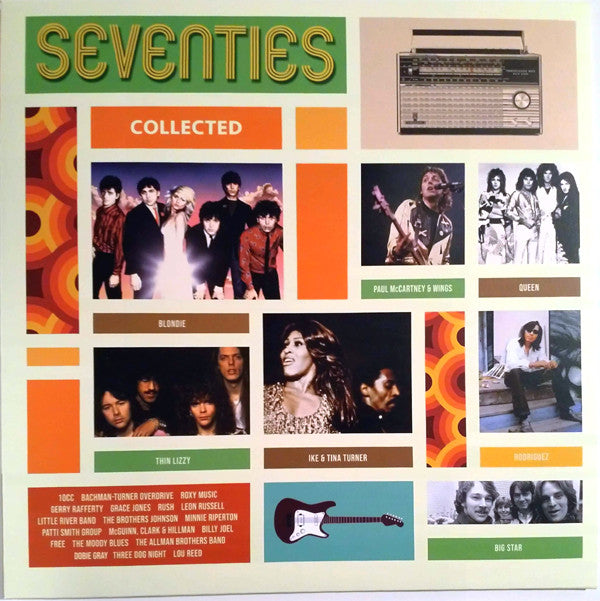 Seventies Collected (TRANSPARENT RED) Vinyl Record