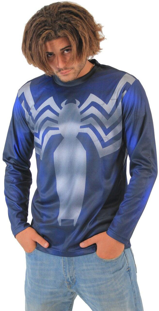 Venom Symbiote Sublimated Adult LONG SLEEVE Costume T-Shirt