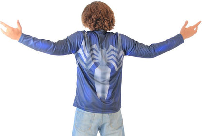 Venom Symbiote Sublimated Adult LONG SLEEVE Costume T-Shirt