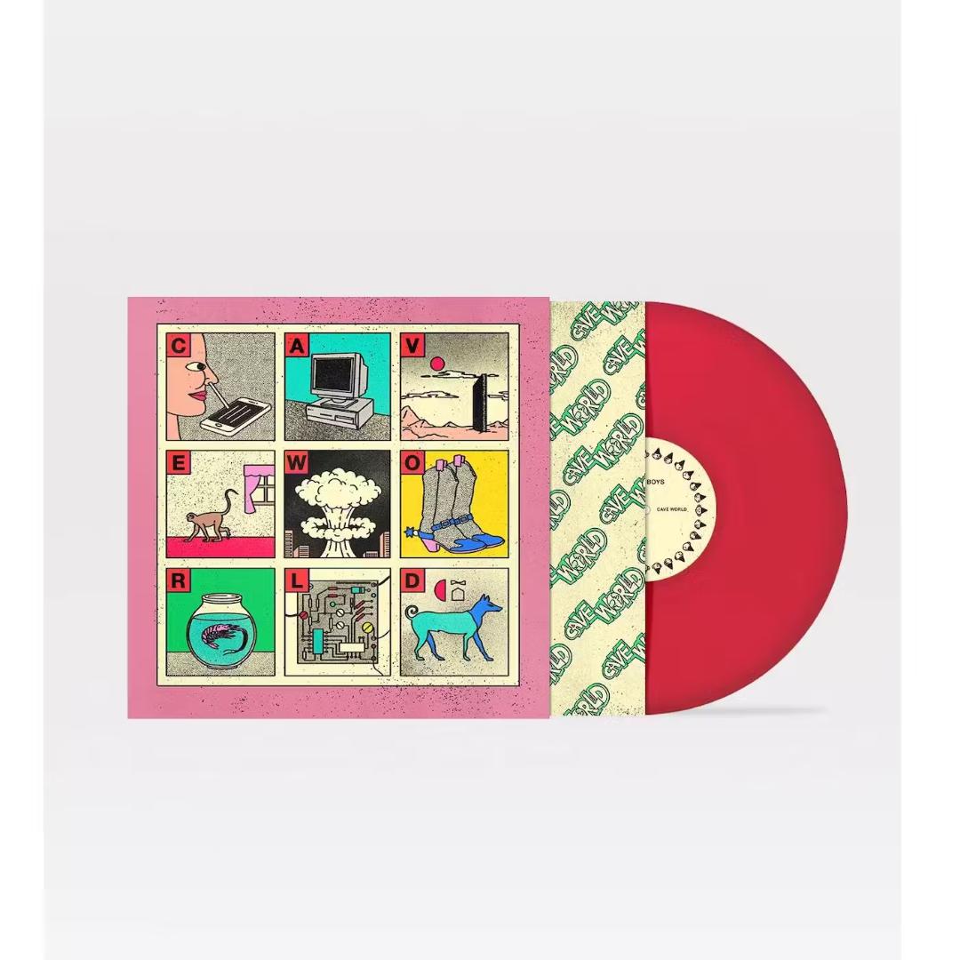 Cave World [Explicit Content] (Colored Vinyl, Red) Vinyl Record