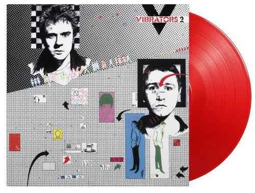 Vibrators - V2 (180G) [Red Vinyl] [Vinyl] Vinyl Record