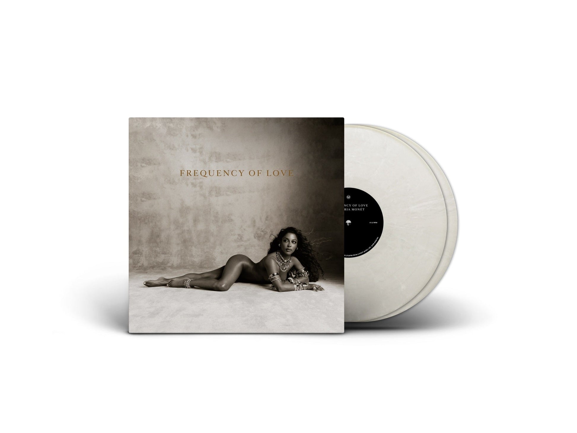 PRE-ORDER Victoria Monet - Frequency Of Love (Indie Exclusive) [Cream Marble Blend] [2LP] [Vinyl] Vinyl Record